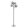 Ideal Lux - Staande LED Lamp EQUINOXE 4xG4/2W/230V glanzend chroom/gerookt