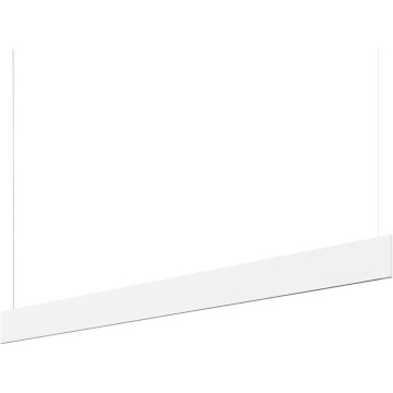Ideal Lux - STEEL LED-hanglamp aan staalkabel, 24W, 230V, 3000K, CRI 90, 120 cm, wit