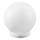 Ideal Lux - Tafellamp CARTA 1xE27/25W/230V diameter 30 cm wit