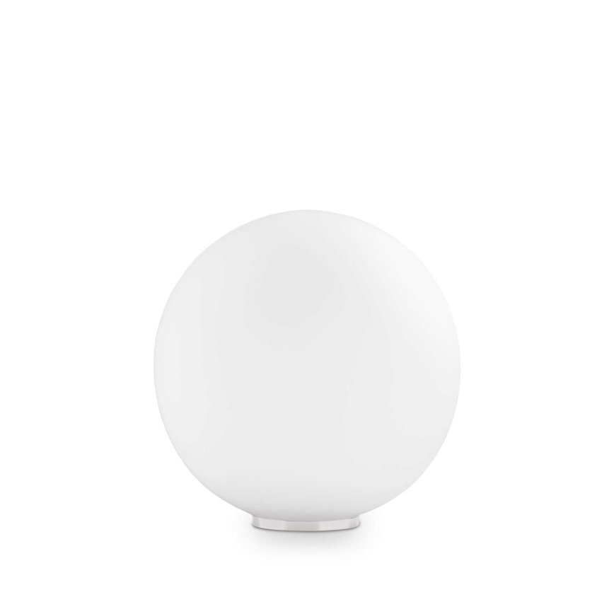 Ideal Lux - Tafellamp MAPA 1xE27/42W/230V Ø 30 cm wit