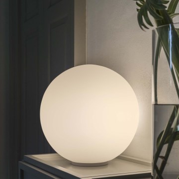 Ideal Lux - Tafellamp MAPA 1xE27/42W/230V Ø 40 cm wit