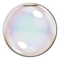 Ideal Lux - Vervangende lampenkap voor kroonluchter MAPA diameter 20 cm doorzichtig