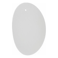 Ideal Lux - Vervangende lampenkap voor OVALINO-kroonluchter en plafondlamp, wit