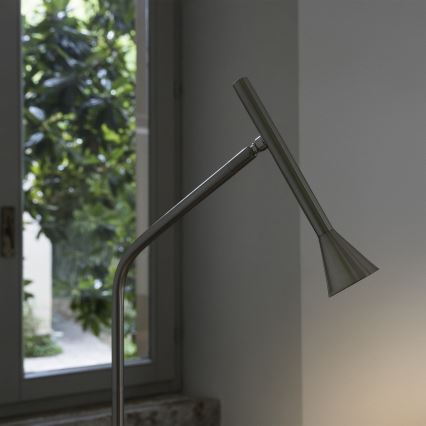 Ideal Lux - Vloerlamp DIESIS LED/4,5W/230V CRI 95 mat chroom