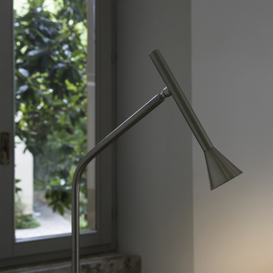 Ideal Lux - Vloerlamp DIESIS LED/4,5W/230V CRI 95 mat chroom