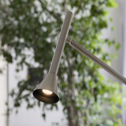 Ideal Lux - Vloerlamp DIESIS LED/4,5W/230V CRI 95 mat chroom