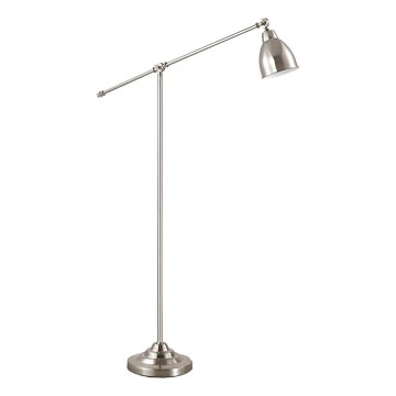 Ideal Lux - Vloerlamp NEWTON 1xE27/42W/230V glanzend chroom