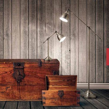Ideal Lux - Wandlamp 1x E27/42W/230V, bronskleurig