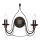 Ideal Lux - Wandlamp CORTE 2xE14/40W/230V koper