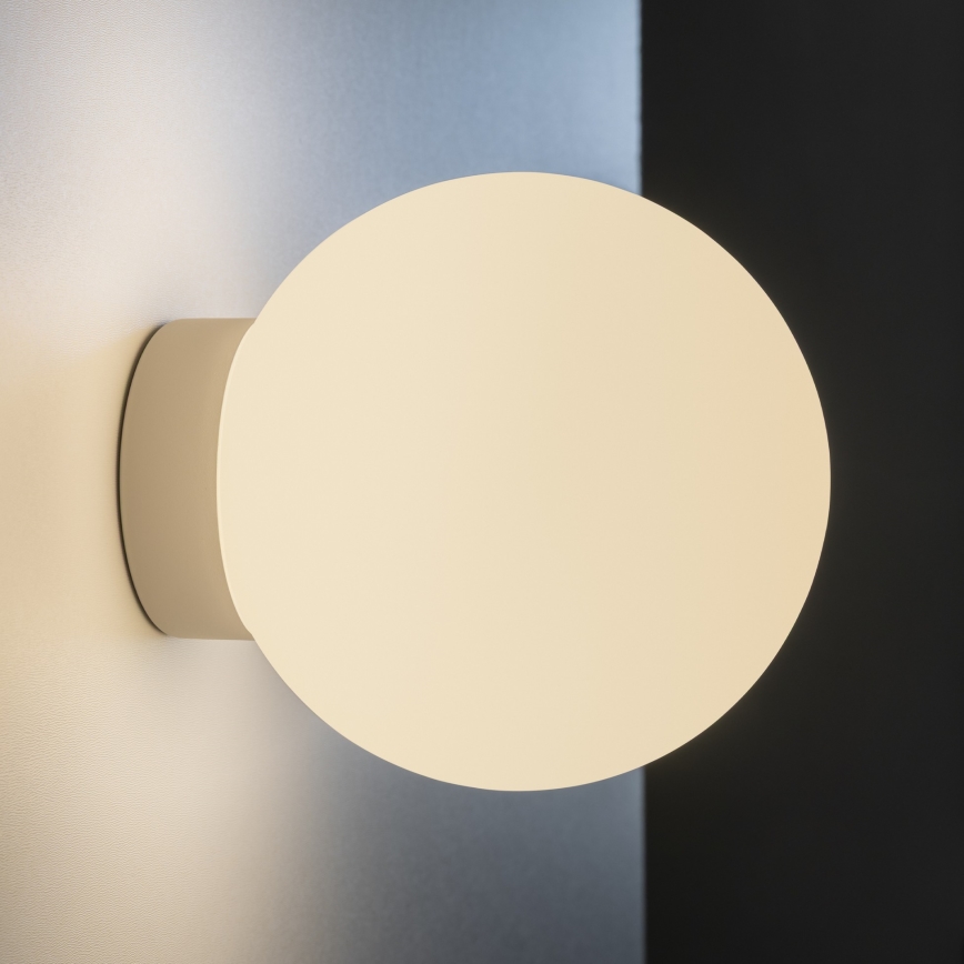 Ideal Lux - Wandlamp MAPA 1xE27/42W/230V Ø 20 cm wit