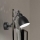 Ideal Lux - Wandlamp NEWTON 1xE27/42W/230V zwart