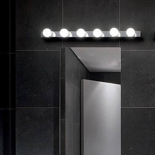 Ideal Lux - Wandlamp PRIVE 6xE14/40W/230V glanzend chroom