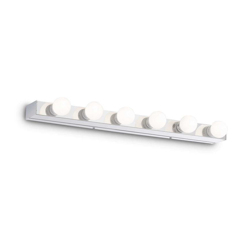 Ideal Lux - Wandlamp PRIVE 6xE14/40W/230V glanzend chroom