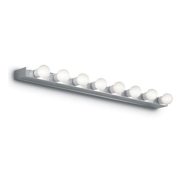 Ideal Lux - Wandlamp PRIVE 8xE14/40W/230V glanzend chroom