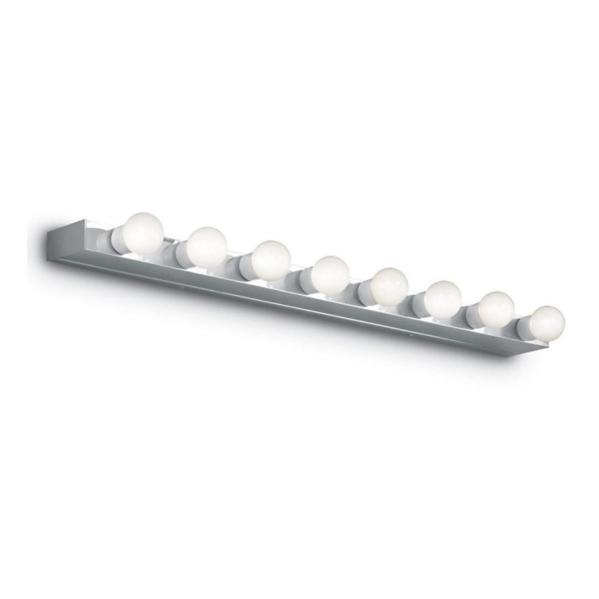 Ideal Lux - Wandlamp PRIVE 8xE14/40W/230V glanzend chroom