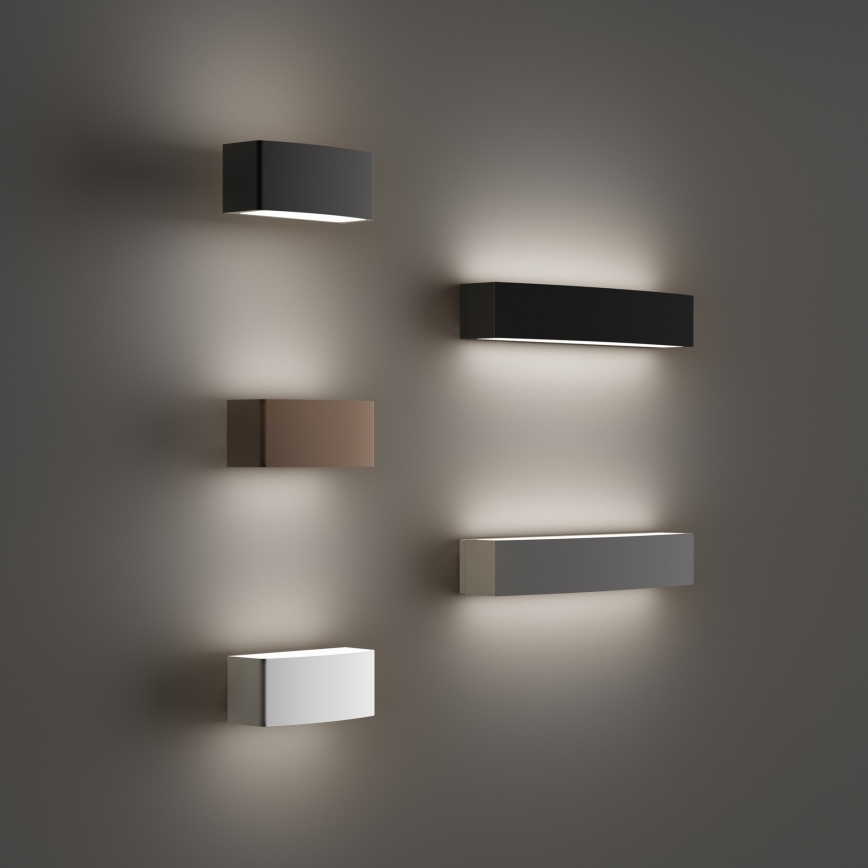 Ideal Lux - Wandlamp voor buiten ANDROMEDA 1xE27/60W/230V IP55 grijs