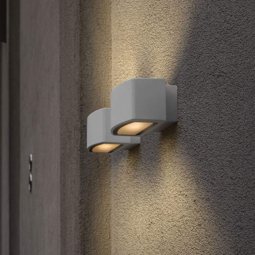 Ideal Lux - Wandlamp voor buiten ANDROMEDA 1xE27/60W/230V IP55 wit