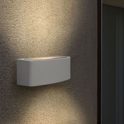 Ideal Lux - Wandlamp voor buiten ANDROMEDA 1xE27/60W/230V IP55 wit