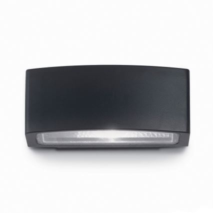 Ideal Lux - Wandlamp voor buiten ANDROMEDA 1xE27/60W/230V IP55 zwart
