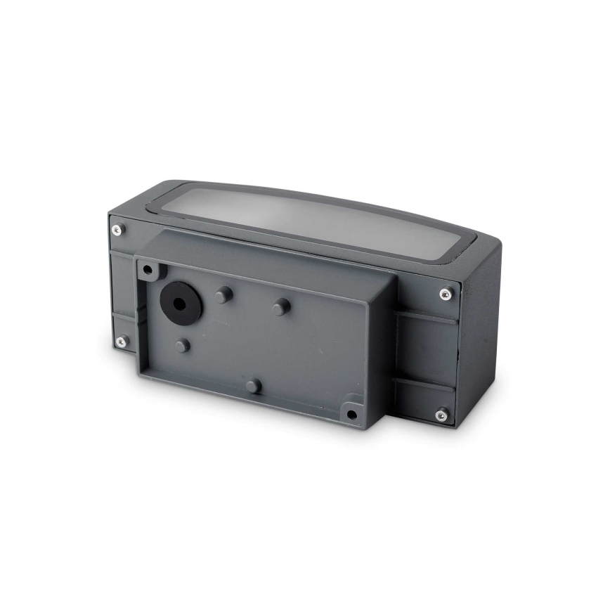 Ideal Lux - Wandlamp voor buiten ANDROMEDA 1xE27/60W/230V IP55 zwart