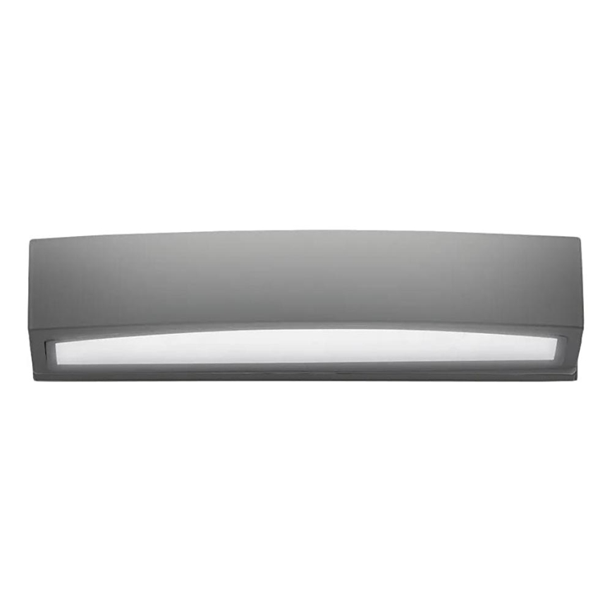 Ideal Lux - Wandlamp voor buiten ANDROMEDA 2xE27/60W/230V IP55 antraciet