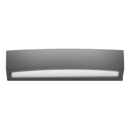 Ideal Lux - Wandlamp voor buiten ANDROMEDA 2xE27/60W/230V IP55 antraciet