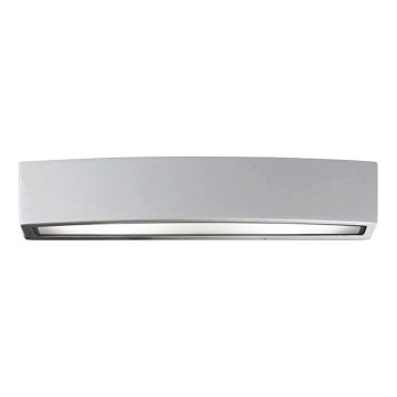 Ideal Lux - Wandlamp voor buiten ANDROMEDA 2xE27/60W/230V IP55 grijs