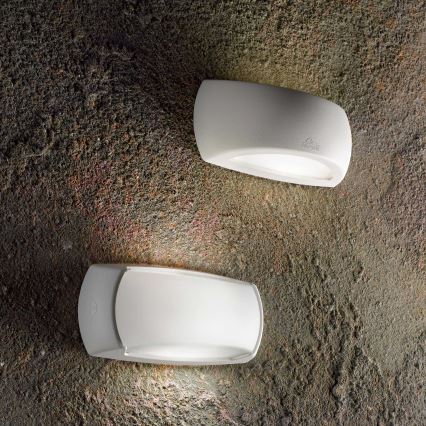 Ideal Lux - Wandlamp voor buiten FELIX 1xE27/23W/230V IP66 wit