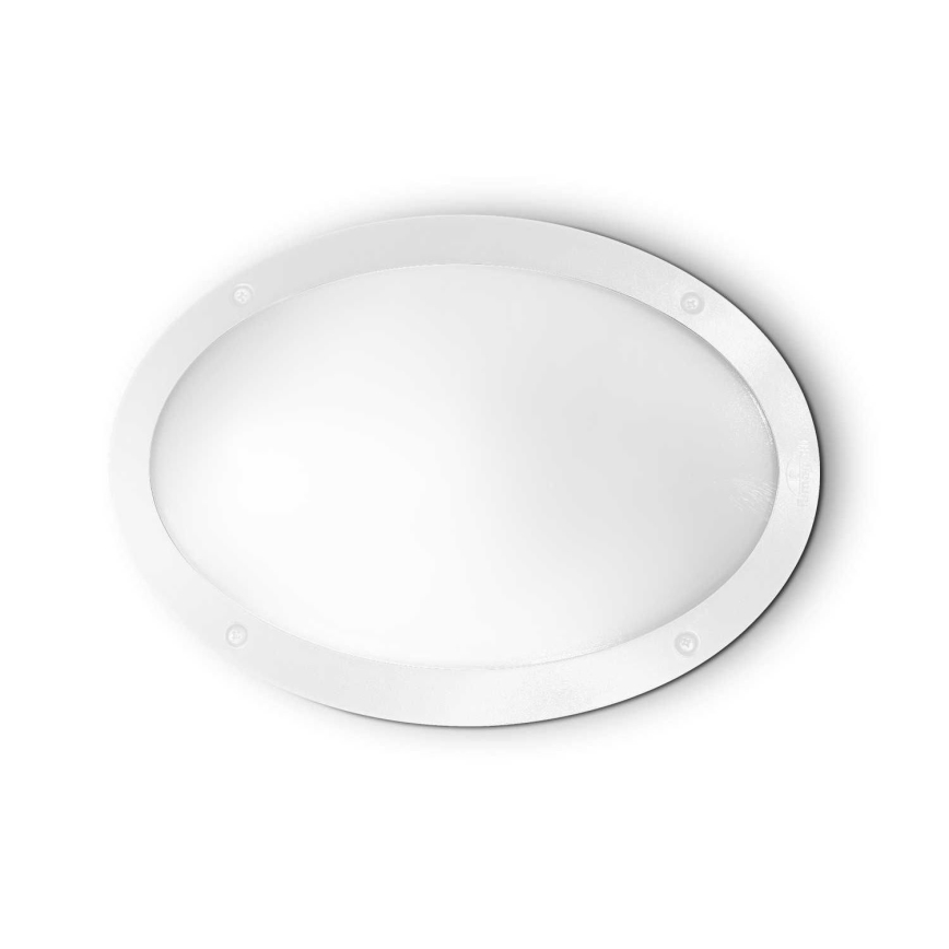 Ideal Lux - Wandlamp voor buiten MADDI 1xE27/23W/230V IP66 wit
