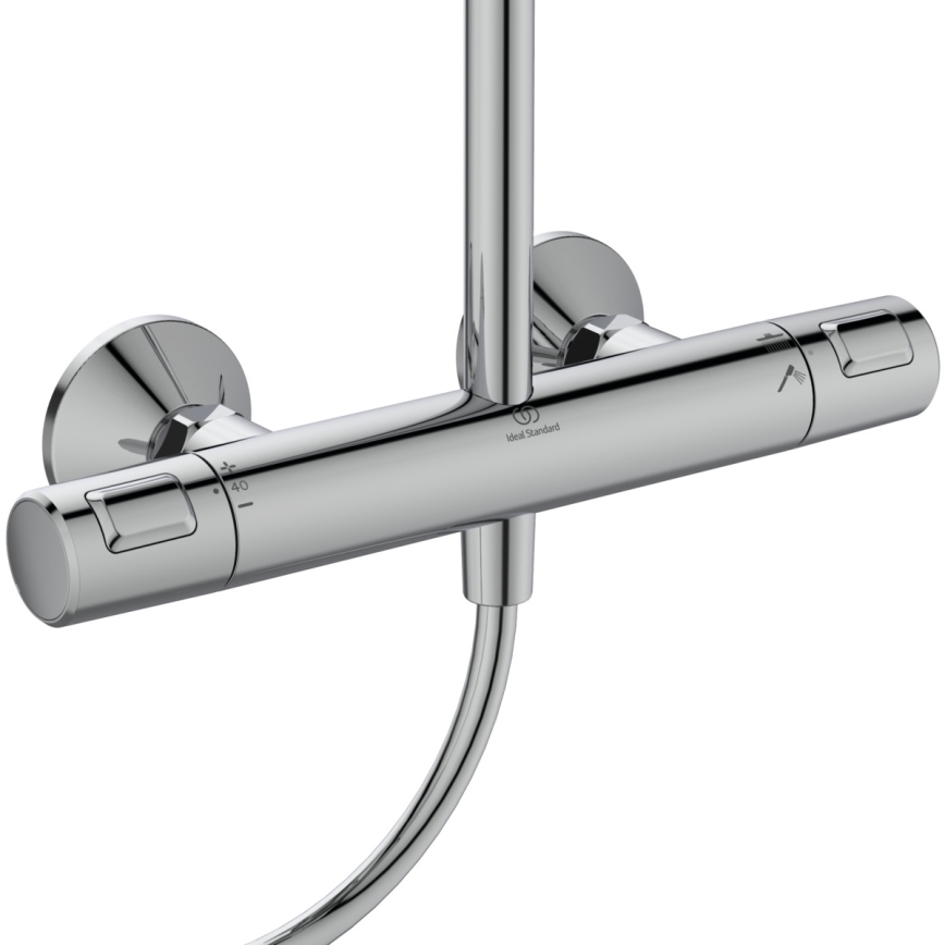 Ideal Standard A7208AA - Doucheset met thermostatische mengkraan CERATHERM T25, glanzend chroom