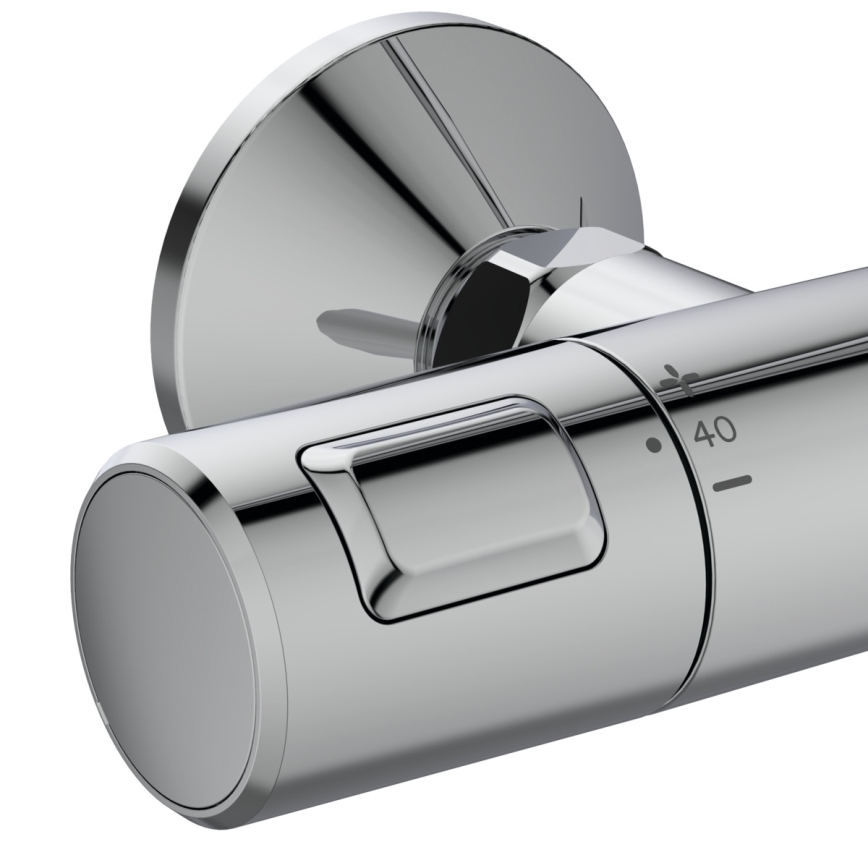 Ideal Standard A7208AA - Doucheset met thermostatische mengkraan CERATHERM T25, glanzend chroom