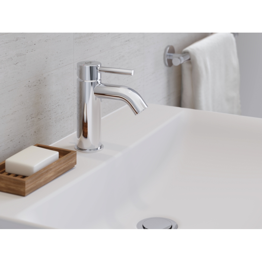 Ideal Standard BC268AA - Wastafelmengkraan CERALINE 14,7 cm glanzend chroom