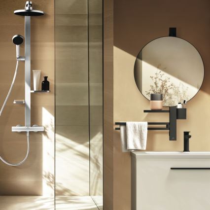 Ideal Standard BD583SI - Doucheset met thermostatische mengkraan CERATHERM ALU+, mat chroom