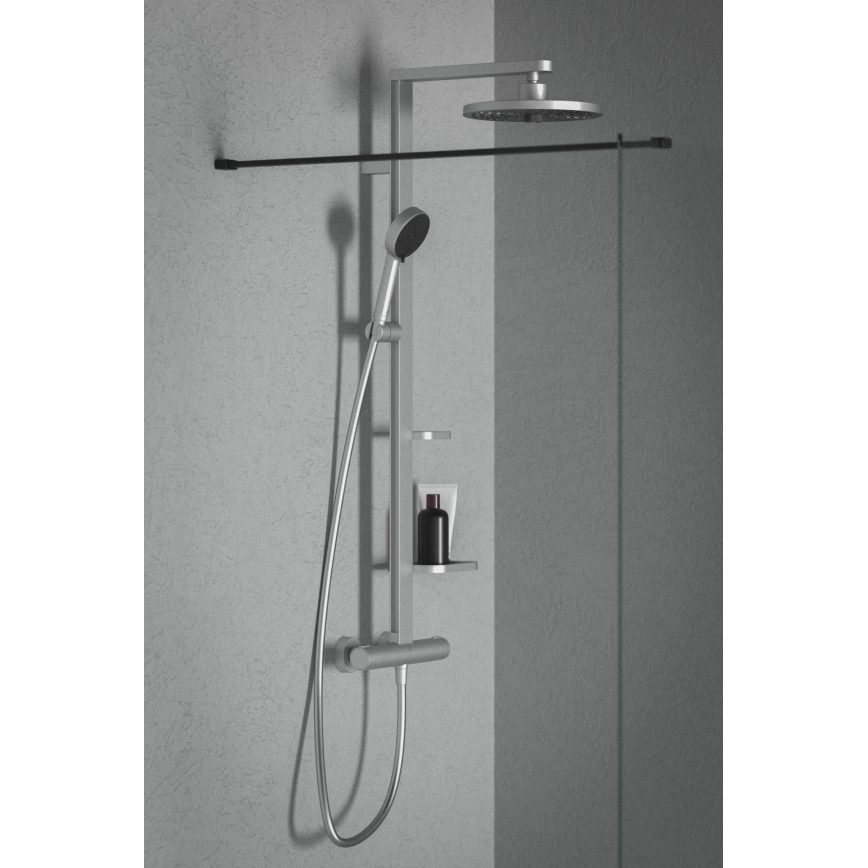 Ideal Standard BD583SI - Doucheset met thermostatische mengkraan CERATHERM ALU+, mat chroom