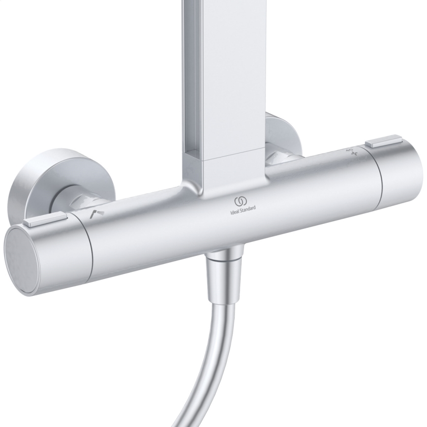 Ideal Standard BD583SI - Doucheset met thermostatische mengkraan CERATHERM ALU+, mat chroom
