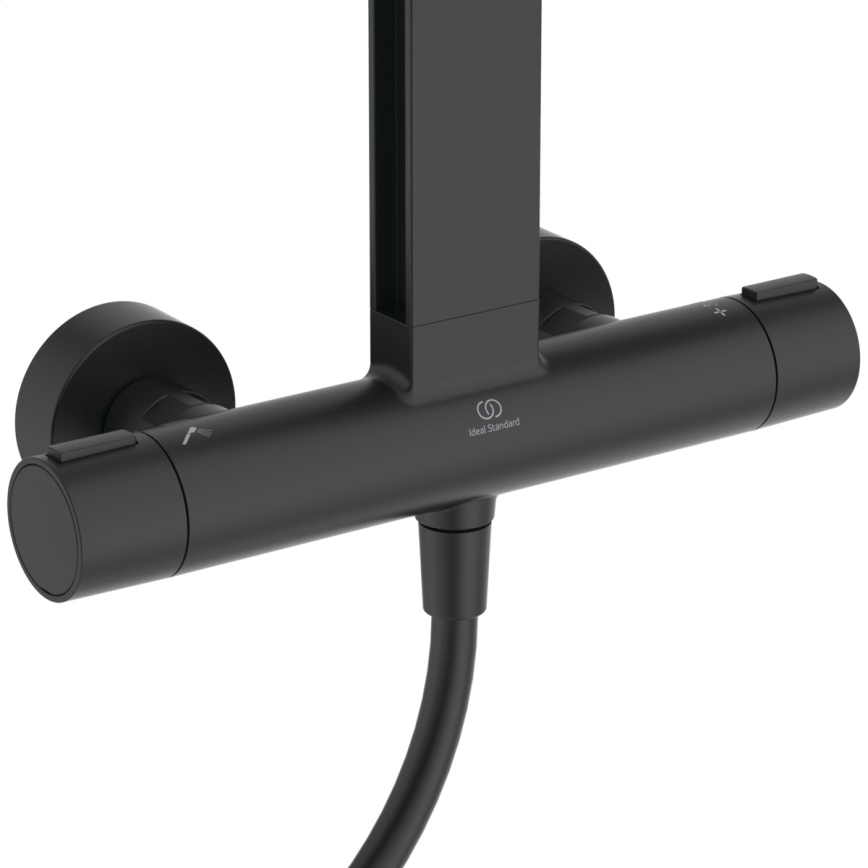 Ideal Standard BD583XG - Doucheset met kraan CERATHERM ALU+ mat zwart