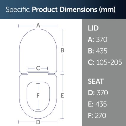 Ideal Standard E772401 - CONNECT SoftClose toiletbril, wit
