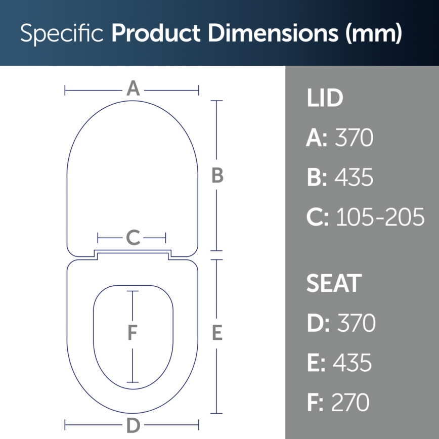 Ideal Standard E772401 - CONNECT SoftClose toiletbril, wit