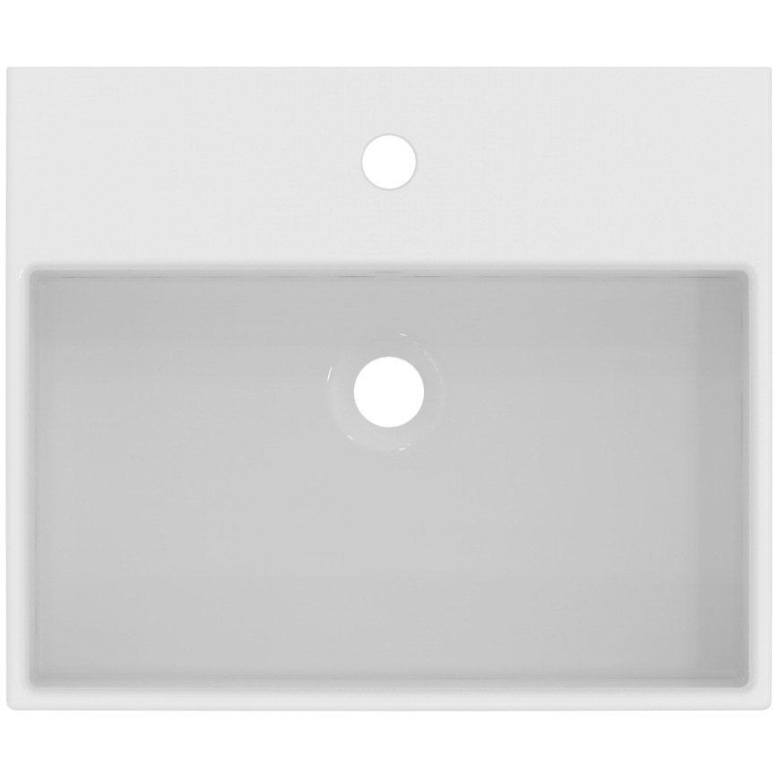 Ideal Standard K081601 - Opzetwastafel STRADA 50x42 cm keramiek/wit