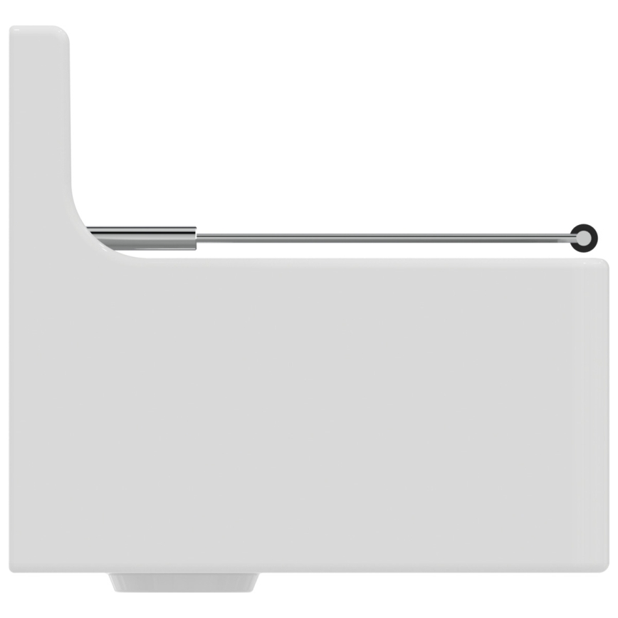 Ideal Standard S593901 - Hangende uitgietgootsteen met afvoerrooster DOURO 45,5x38 cm keramiek/wit