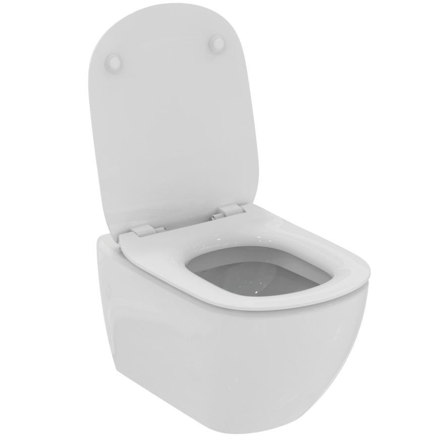 Ideal Standard T007801 - Hangend toilet TESI keramiek/wit