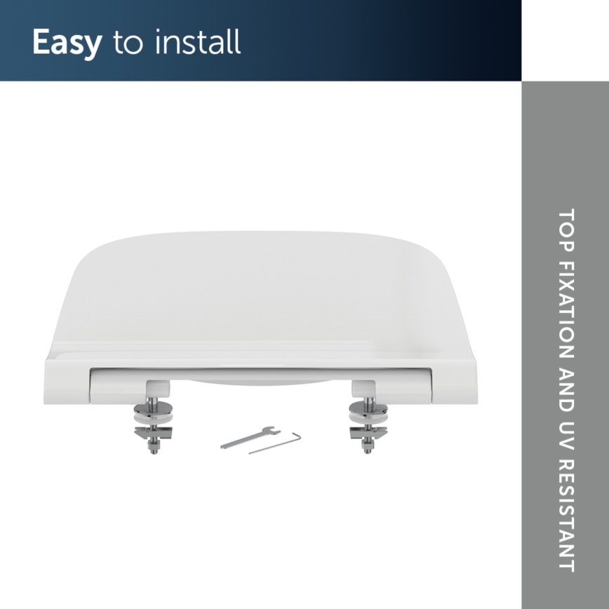 Ideal Standard T453001 - Toiletbril I.LIFE A, wit