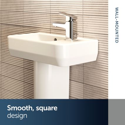 Ideal Standard T458601 - Wandhangende wastafel I.LIFE S 45x25 cm keramiek/wit