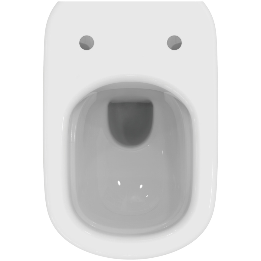 Ideal Standard T493201 - Hangend toilet TESI zonder spoelrand, keramiek, wit