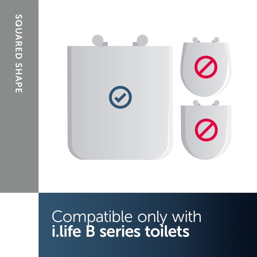 Ideal Standard T500301 - WC-bril SoftClose I.LIFE B wit