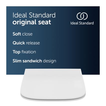Ideal Standard T500301 - WC-bril SoftClose I.LIFE B wit