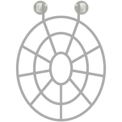 Ideal Standard VV612000 - Plastic rooster voor slopgootsteen 34x40,2 cm grijs