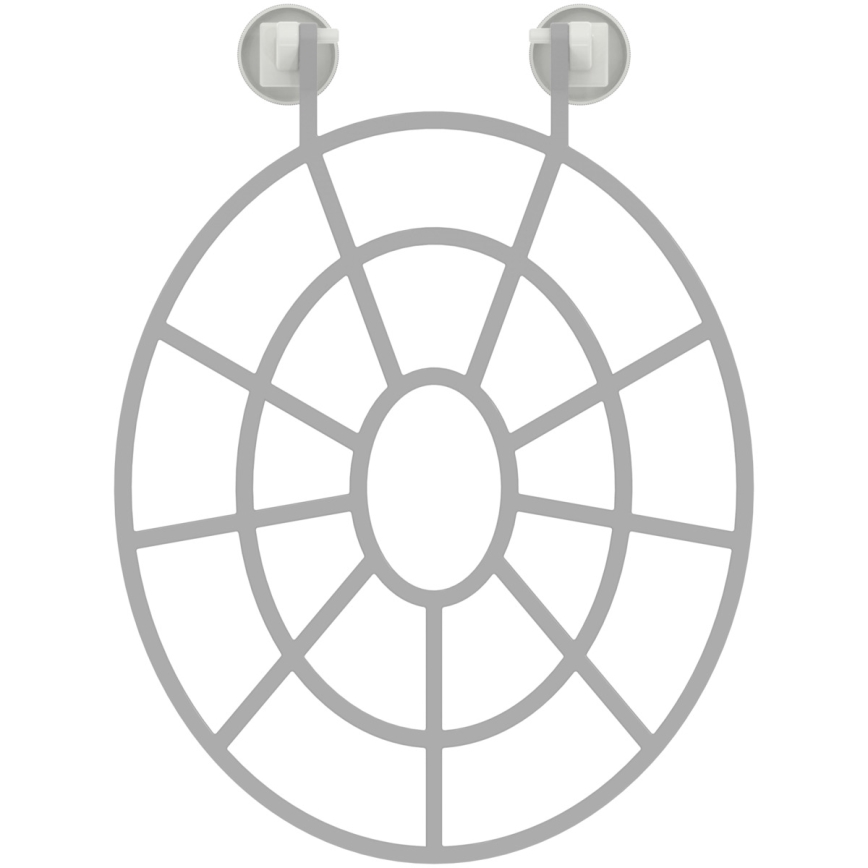 Ideal Standard VV612000 - Plastic rooster voor slopgootsteen 34x40,2 cm grijs