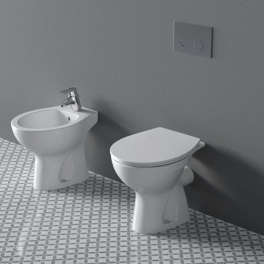 Ideal Standard W333101 - Staand WC EUROVIT keramiek/wit