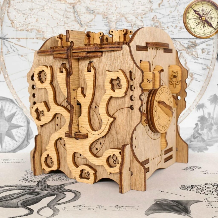 iDventure - Houten puzzel Kapitein Nemo's Nautilus-escape room